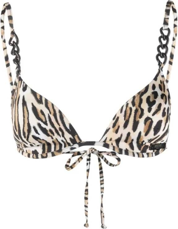 Moschino Dierenprint driehoekig kostuum Beige Dames