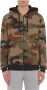 Moschino Sweatshirt met rits en camo-print Brown Heren - Thumbnail 5