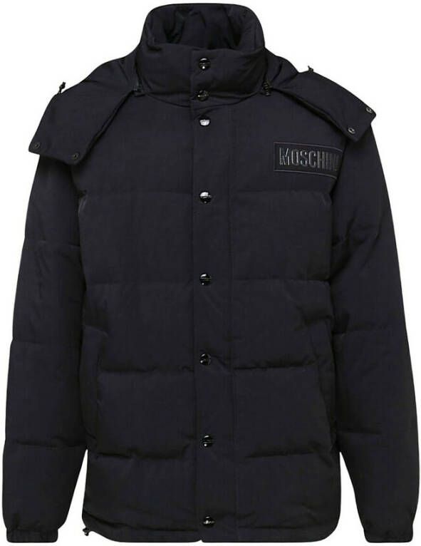 Moschino Winter Down Jacket Zwart Heren
