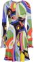 Moschino Prachtige Jurk met Diepe Halslijn Multicolor Dames - Thumbnail 3