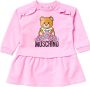 Moschino Kids Jurk met logoprint Roze - Thumbnail 2