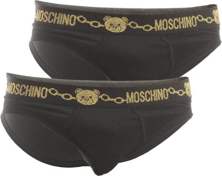 Moschino een broek Zwart Heren