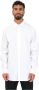 Moschino Witte Katoenen Overhemd met Lange Mouwen White Heren - Thumbnail 1