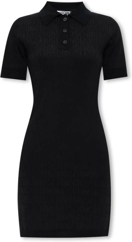 Moschino Gepersonaliseerde jurk Zwart Dames