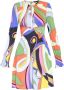 Moschino Prachtige Jurk met Diepe Halslijn Multicolor Dames - Thumbnail 4