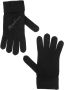 Moschino Effen Logo Handschoenen Black Dames - Thumbnail 1