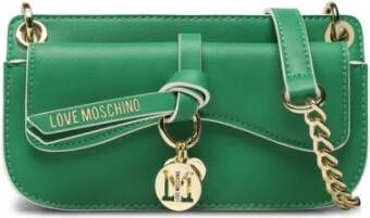 Moschino Groene Crossbody Tas van Love Groen Dames
