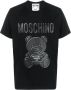 Moschino Stijlvol Heren T-Shirt voor Casual Gelegenheden Black Heren - Thumbnail 3