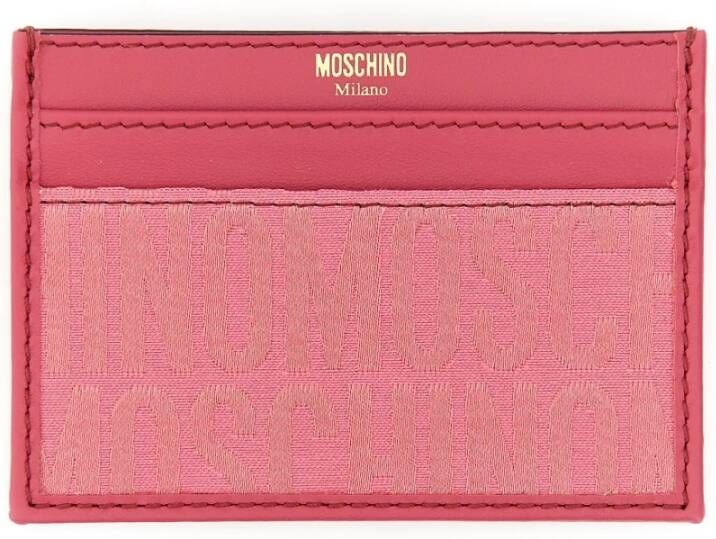 Moschino Handbags Roze Heren