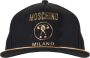 Moschino Gouden DQM Cap Upgrade Klassieke Stijl Black Heren - Thumbnail 1