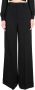 Moschino Luxe wijde broek met hoge taille Black Dames - Thumbnail 1