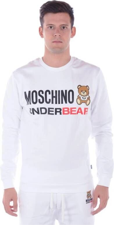 Moschino Wit A17068104 Model White Heren