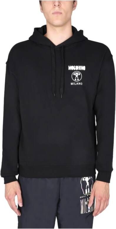Moschino Hoodies Zwart Heren