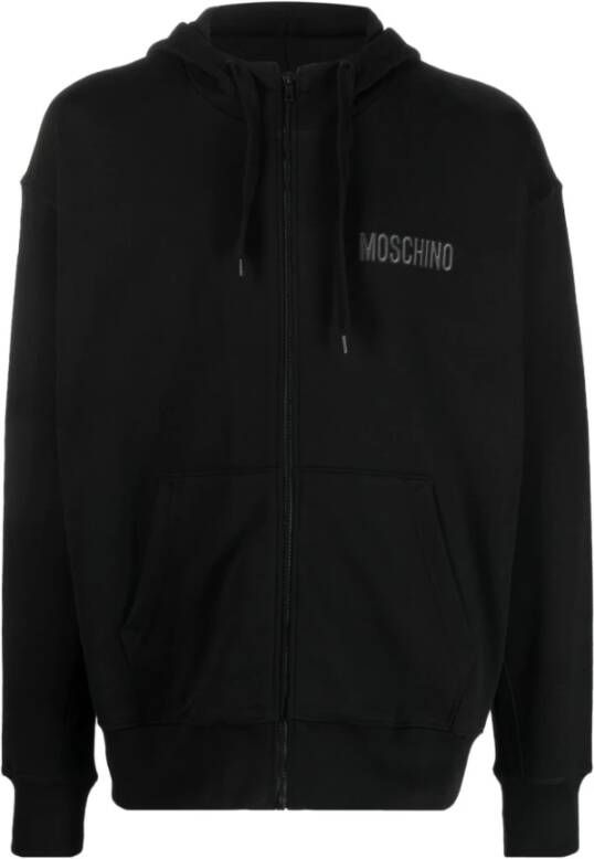Moschino Sweaters Black Heren