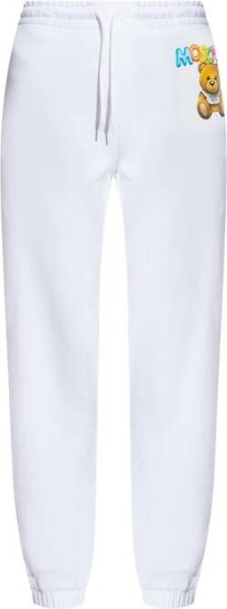 Moschino Joggingbroek Wit Dames