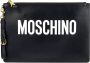 Moschino Stijlvolle Clutch voor modebewuste vrouwen Black Dames - Thumbnail 1