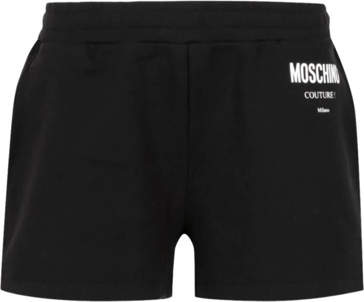 Moschino Korte broek Zwart Dames