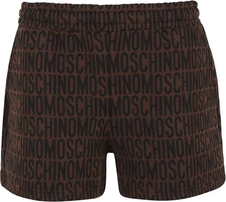 Moschino Korte shorts Bruin Dames