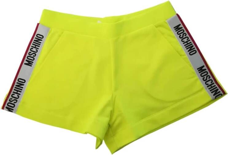 Moschino Korte shorts Geel Dames