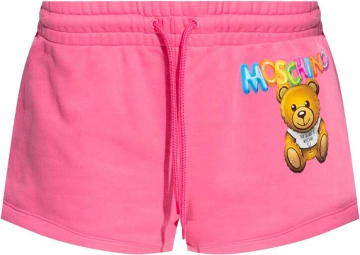 Moschino Korte shorts Roze Dames