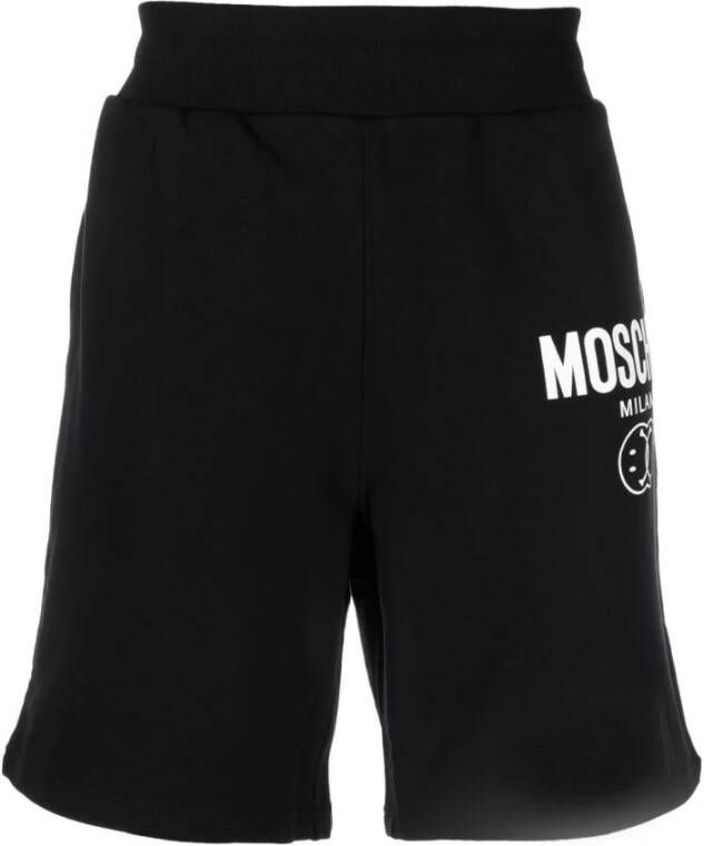 Moschino Lange korte broek Zwart Heren