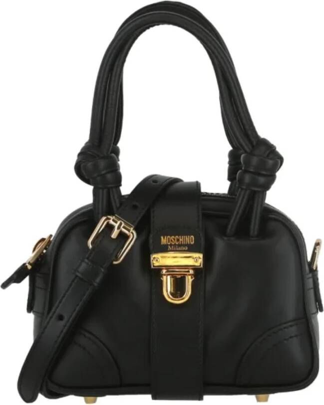 Moschino Leather shoulder-bags Zwart Dames