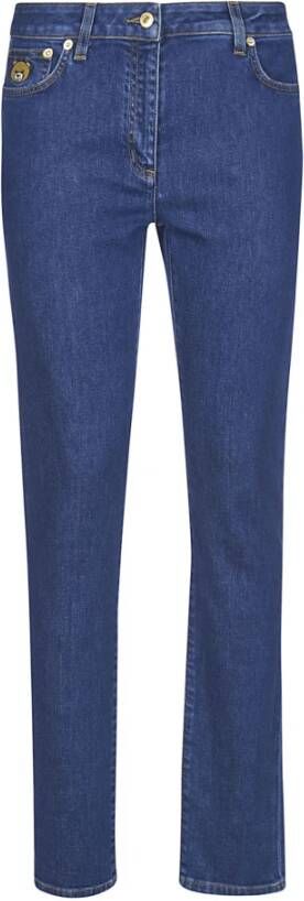 Moschino Rechte Jeans Blue Dames