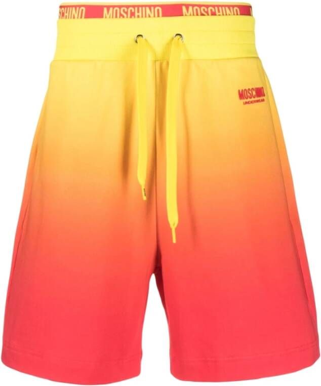 Moschino Long Shorts Rood Heren
