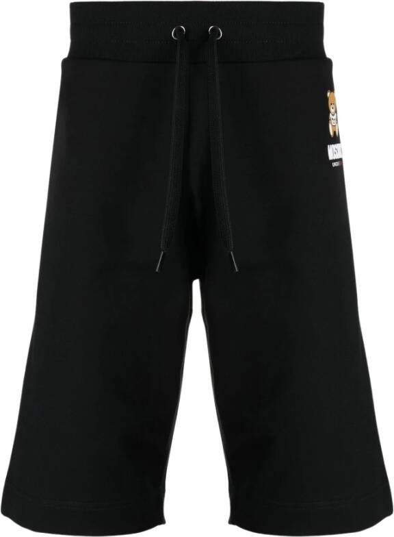 Moschino Long Shorts Zwart Heren