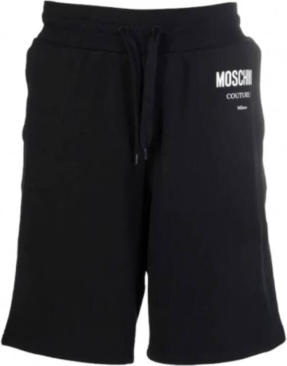 Moschino Long Shorts Zwart Heren