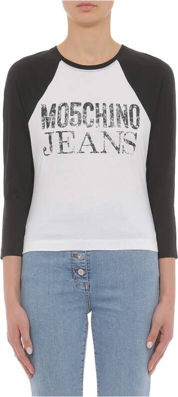 Moschino Long Sleeve Tops Wit Dames