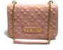 Moschino Love Gewatteerde Nude Schoudertas Pink Dames - Thumbnail 1