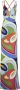 Moschino Elegante Maxi Jurk Multicolor Dames - Thumbnail 3