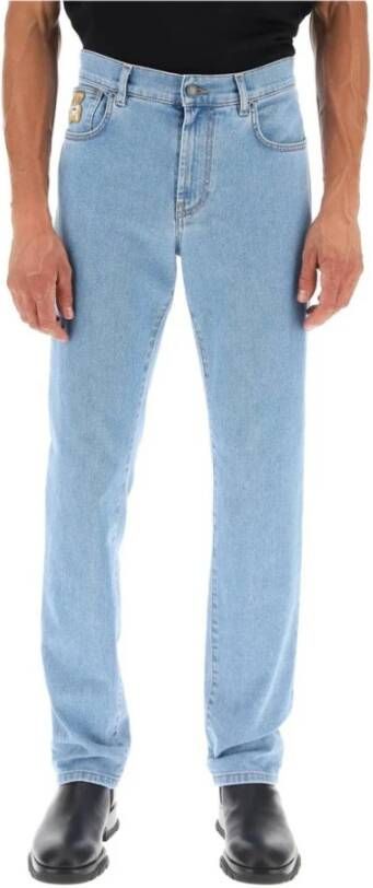 Moschino Mens Jeans Blauw Heren