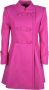 Moschino Fuchsia Blade Runner Coat Pink Dames - Thumbnail 1