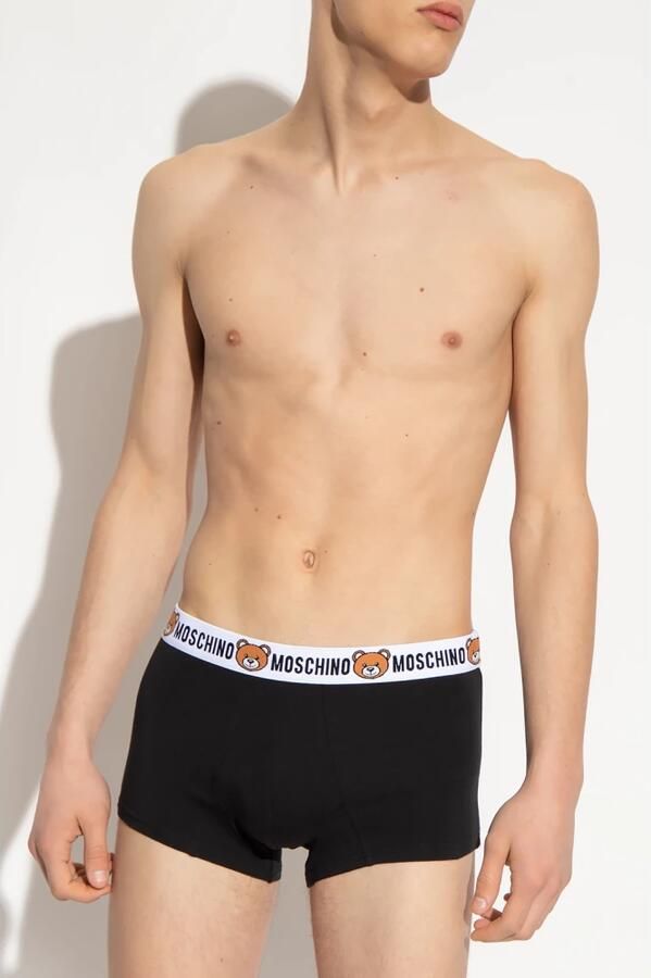 Moschino Boxershorts 2-pack Black Heren - Foto 3