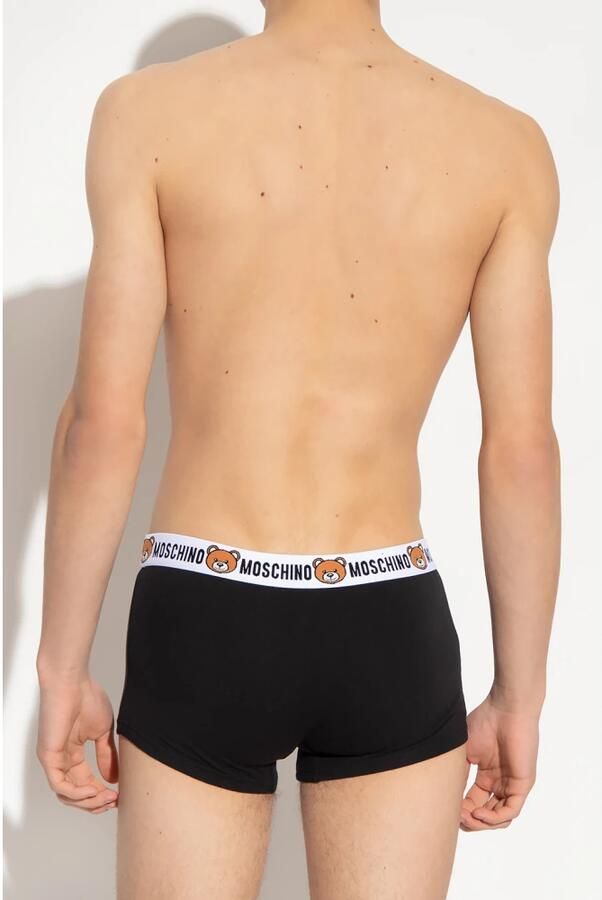 Moschino Boxershorts 2-pack Black Heren - Foto 2