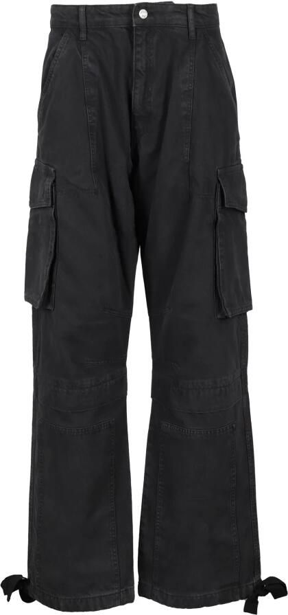 Moschino Cargo Broek voor Urban Street Style Black Dames