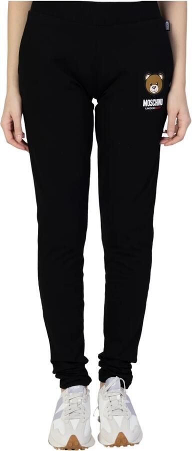 Moschino Sportieve Damesbroek Lente Zomer Collectie Black Dames