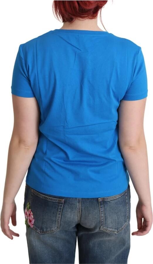 Moschino Overhemd Beach Scene Graphic Tee Korte Mouw Ronde Hals TShirt - Foto 2