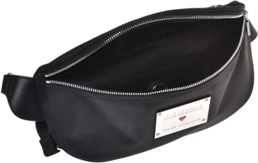 Love Moschino Zwarte heuptas voor vrouwen Black Dames