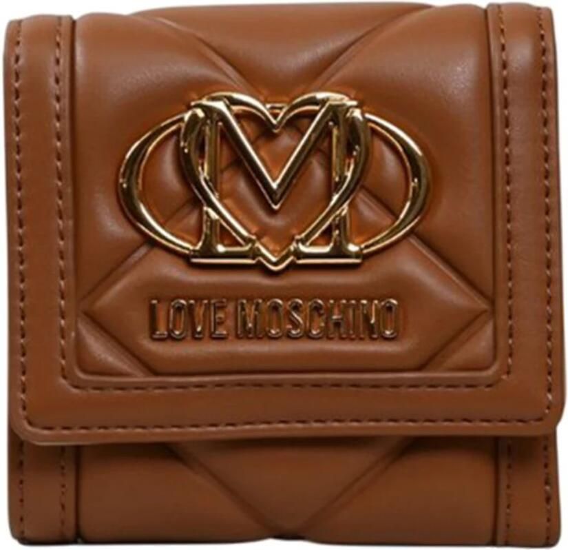 Moschino Dames Synthetische Kameel Portemonnee Brown Dames - Foto 4