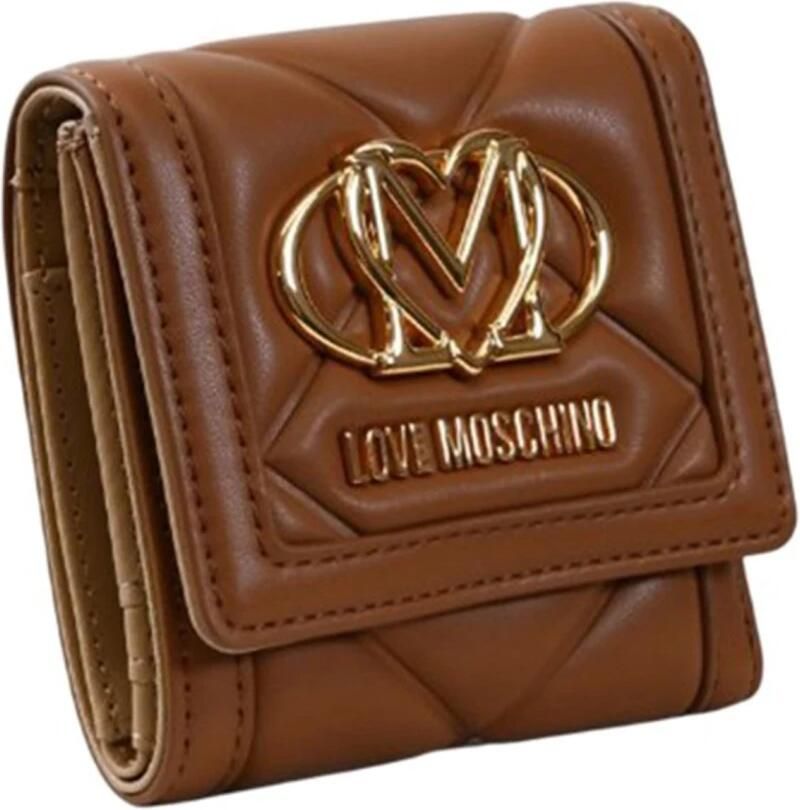 Moschino Dames Synthetische Kameel Portemonnee Brown Dames - Foto 2