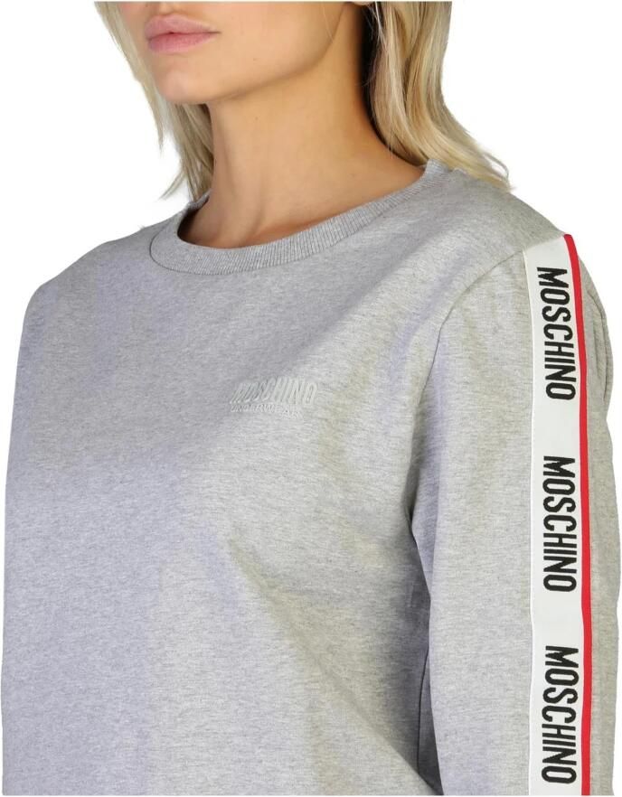 Moschino Warm en stijlvol dames sweatshirt 1710-9004 Gray Dames