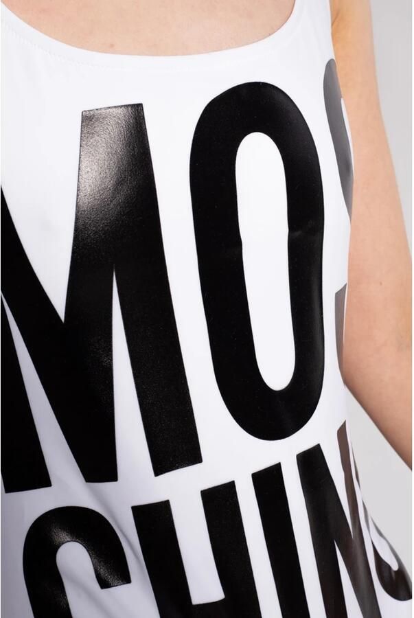 Moschino Eendelig badpak White Dames