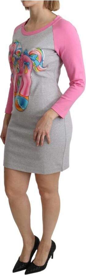 Moschino Grijze My Little Pony Sweater Jurk Multicolor Dames - Foto 3