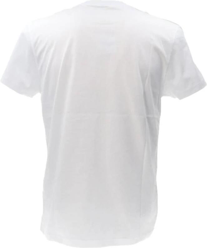 Moschino Witte Katoenen T-shirt Korte Mouw White Heren - Foto 2