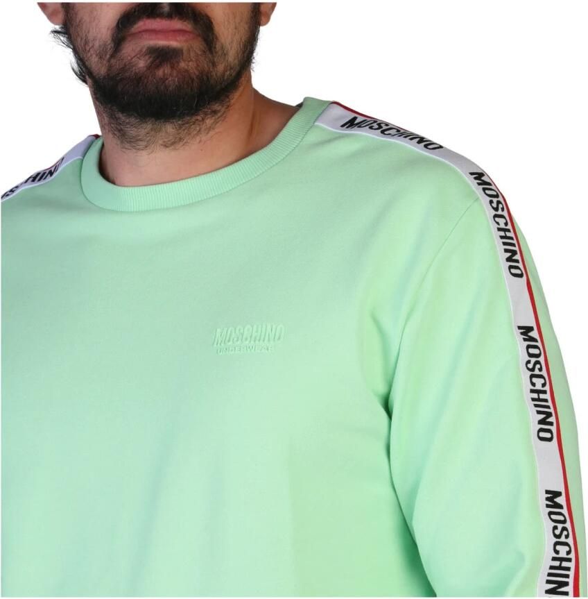 Moschino Heren Sweatshirt Lente Zomer Collectie A1781-4409 Green Heren
