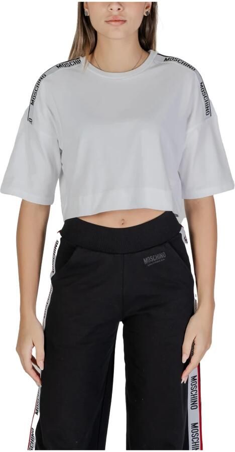 Moschino Herfst Winter Dames T-shirts en Sweatshirts White Dames - Foto 4