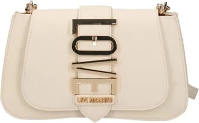 Moschino Ivoor Schoudertas Chic en Trendy Beige Dames - Foto 3